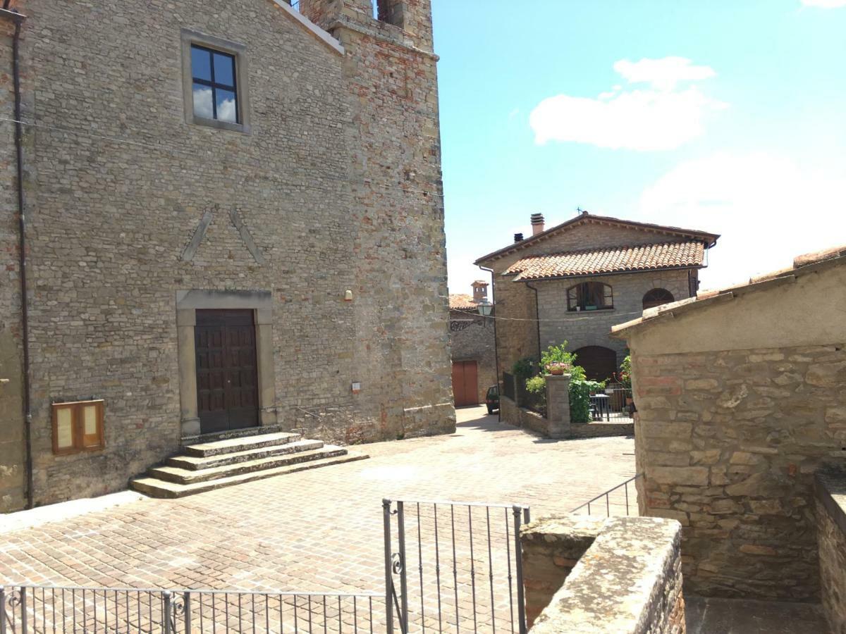 Casa Azzurra Monte Santa Maria Tiberina Lägenhet Exteriör bild